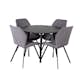 Matgrupp Venture Home Plaza med 4st Gemma Stolar