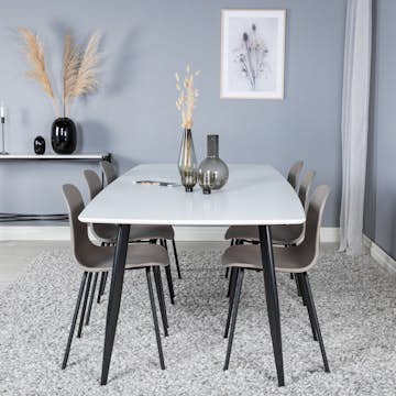 Matgrupp Venture Home Polar med 6st Arctic Stolar