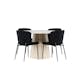 Matgrupp Venture Home Lanzo Ø120 med 4 st Modesto Stolar