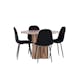Matgrupp Venture Home Olivia Ø110 med 4 st Polar Stolar Teddy