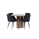 Matgrupp Venture Home Olivia Ø110 med 4 st Night Stolar