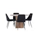 Matgrupp Venture Home Olivia Ø110 med 4 st Night Stolar
