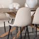 Matgrupp Venture Home Piazza 180 med 6 st Polar Stolar Sammet