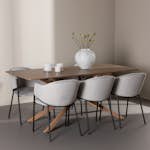 Matgrupp Venture Home Piazza 180 med 6 st Evelina Stolar