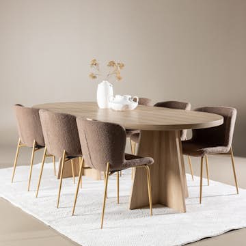 Matgrupp Venture Home Bootcut 230 med 6 st Modesto Stolar