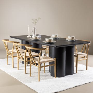 Matgrupp Venture Home Olivia 210 med 6 st Alfons Stolar