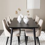 Matgrupp Venture Home Ellis 230 med 6 st Leone Stolar