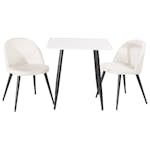 Matgrupp Venture Home Pobbie med 2 Valentina Stolar Manchester