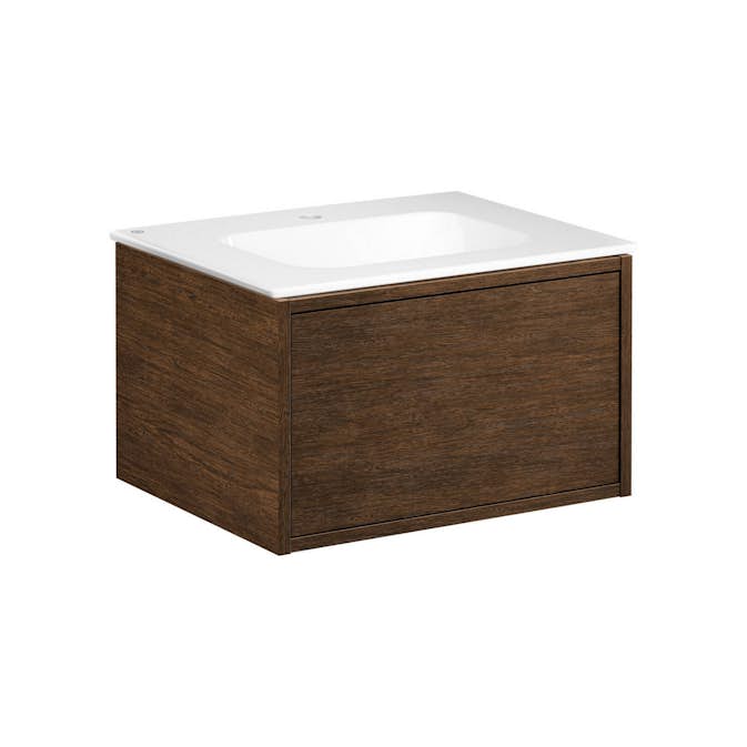 Tvättställskåp Gustavsberg Ducentic 60 cm med Tvättställ i Porslin