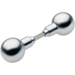 Dörrknopp HOPPE 60L Utan Rosett