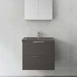 Tvättställsskåp Hafa Shape med Betong Tvättställ