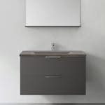 Tvättställsskåp Hafa Shape med Betong Tvättställ