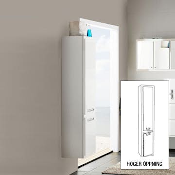 Halvskåp Westerbergs Harmony Vit Högblank