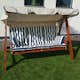 Hammock Eden Wood Mellby 3-sits Hängsoffa Brunlaserad Utomhus