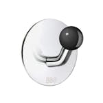 Handdukskrok Beslagsboden BK1084 Rostfri/Svart