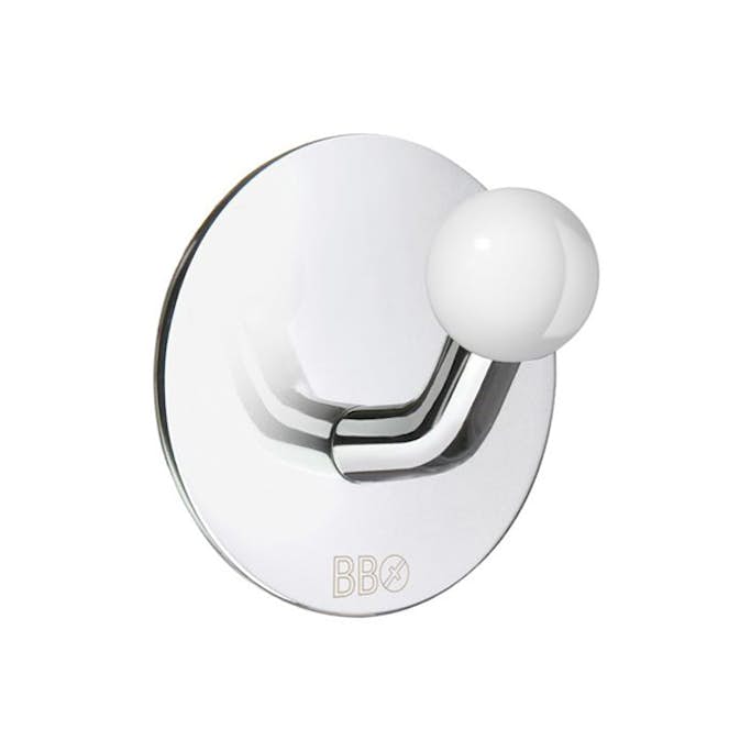 Handdukskrok Beslagsboden BK1085 Rostfri/Vit