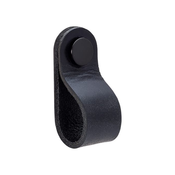 Handtag Beslag Design Loop Round Svart