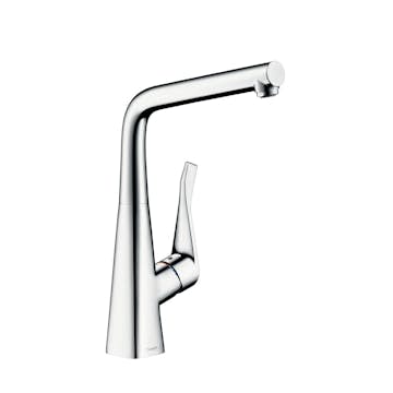 Köksblandare Hansgrohe Metris 320 för Installation framför Fönster