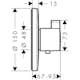 Duschblandare Hansgrohe Ecostat S Highflow