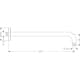 Duscharm Hansgrohe 470 mm