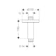 Duscharm Hansgrohe 100 mm Rund