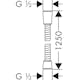 Duschslang Hansgrohe Sensoflex