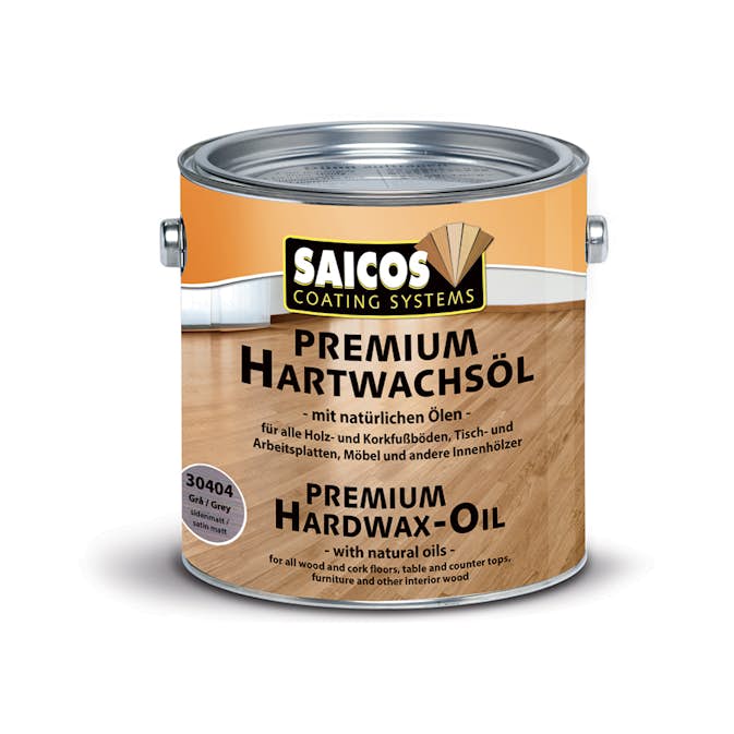 Hårdvaxolja Saicos 30404 Grå
