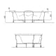 Badkar Comfornette Havanna