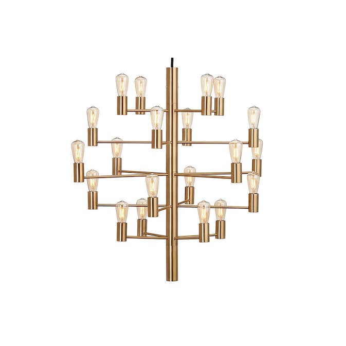 Taklampa Herstal Manola Krona 20 Ljuskälla