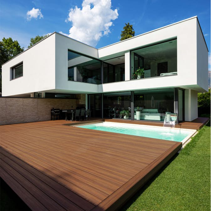 Komposittrall Kirkedal Heimdal Oak/Hardwood