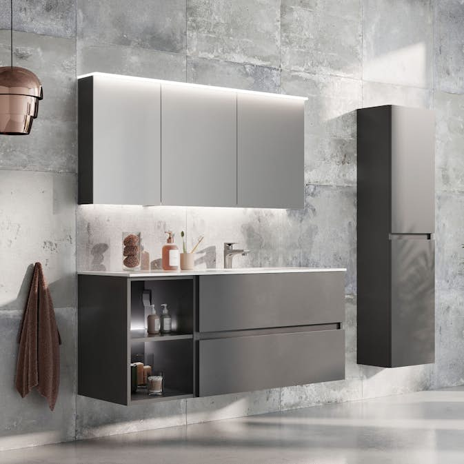 Tvättställsskåp Swebad Hemavan 120 cm