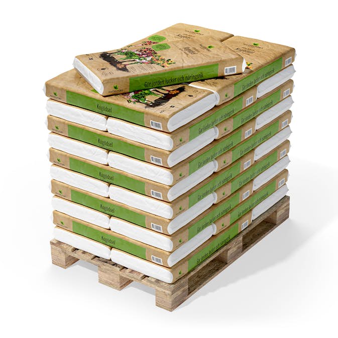 Gödsel Hasselfors Garden Kogödsel, Växtnäring för Trädgård på Pall - 51x40L