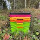 Hink Flexigarden Trican med Softgriphandtag Cerise, Orange, Lime 17 l