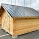 Plåttakspaket LP Garden För Timmerlada S25 R-20