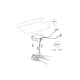 LED-spot Beslag Design Holl TDM D-M utanpåliggande 24V/4,5W