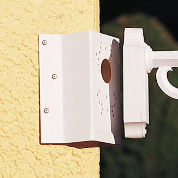 Hörnfäste Gnosjö Konstsmide Tillbehör Väggbelysning i Vit, Universal