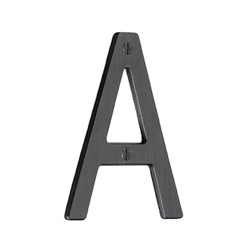 Husnummer Beslagsboden Oxiderad Mässing