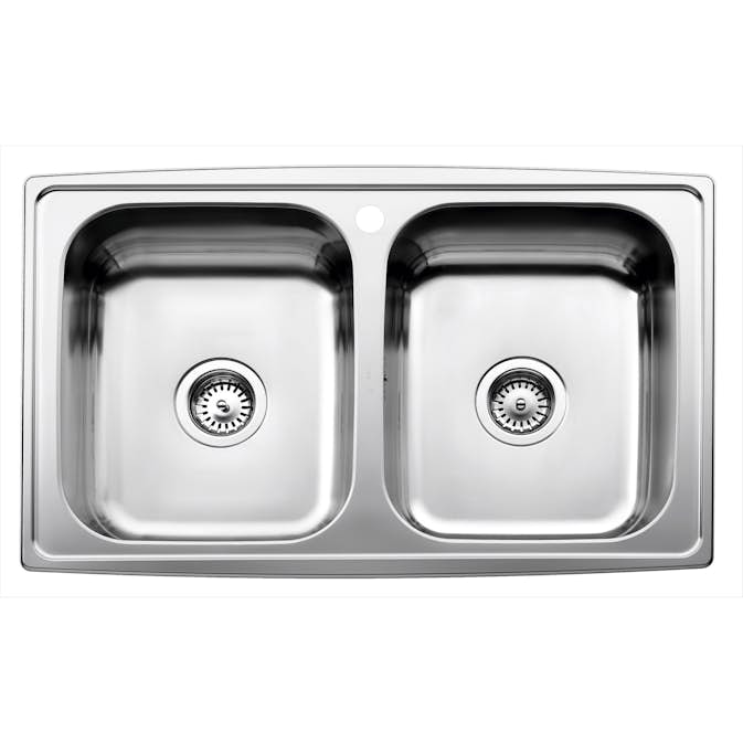 Diskho Intra Horizon HZ815DMF för Kök och Tvättstuga, Rostfri, Dubbel