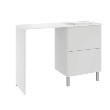 Tvättställsskåp Temal ILONA Set 3 för Tvättmaskin