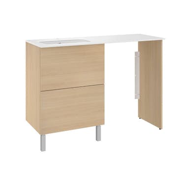 Tvättställsskåp Temal ILONA Set 3 för Tvättmaskin