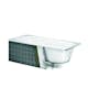 Inbyggnadsbadkar Gustavsberg 1600 Duo