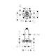 Inbyggnadsdel Hansgrohe Raindance till Rainmaker Select 460