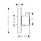 Inbyggnadstermostat Hansgrohe ShowerSelect Highflow