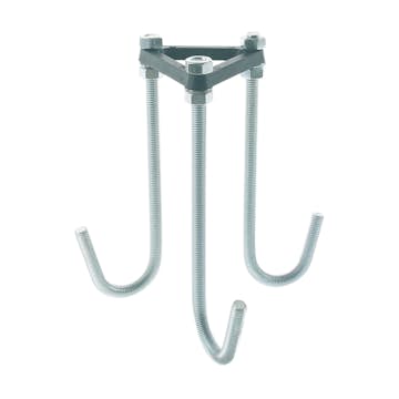 Ingjutningsfäste Norlys till Pollare