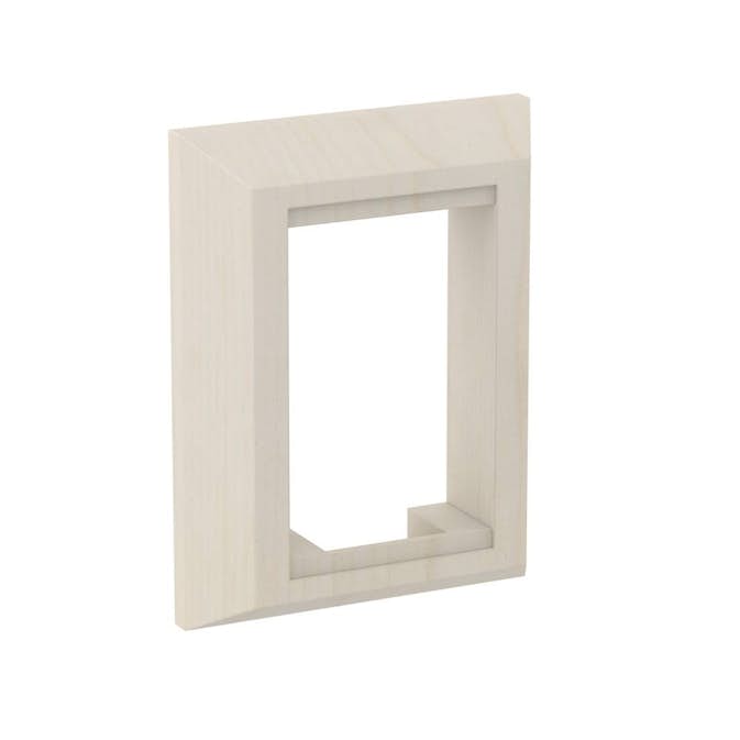 Hållare för kontrollgränssnitt SAWO Trä Rektangulär för 2.0-kontroller