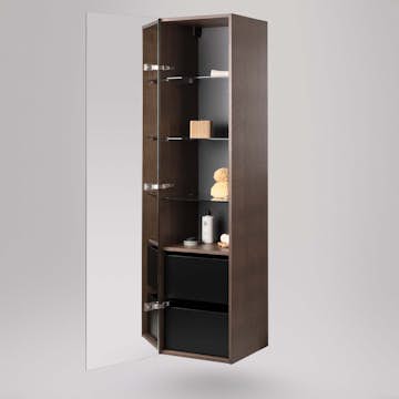 Högskåp INR Twin 40 med 2 Lådor