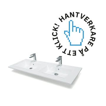 Installation Dubbeltvättställ med ROT