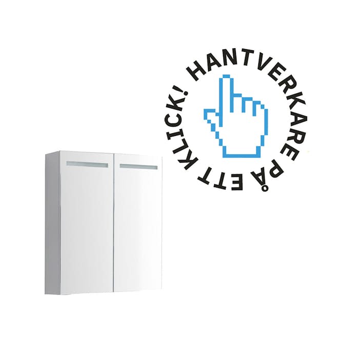 Installation Spegelskåp utan ROT