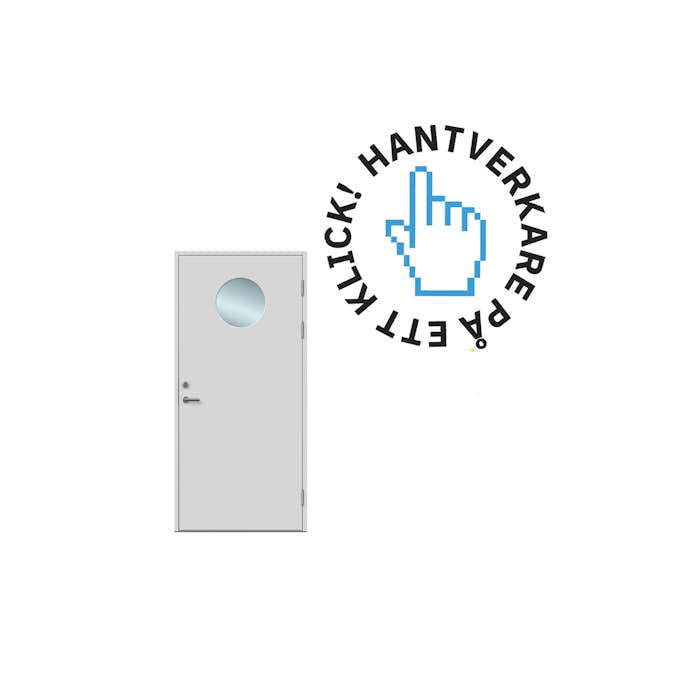 Installation Ytterdörr med Sidoljus med ROT