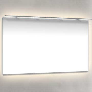 Spegel Macro Design Crown Ambilight Ramp-belysning Med Ram